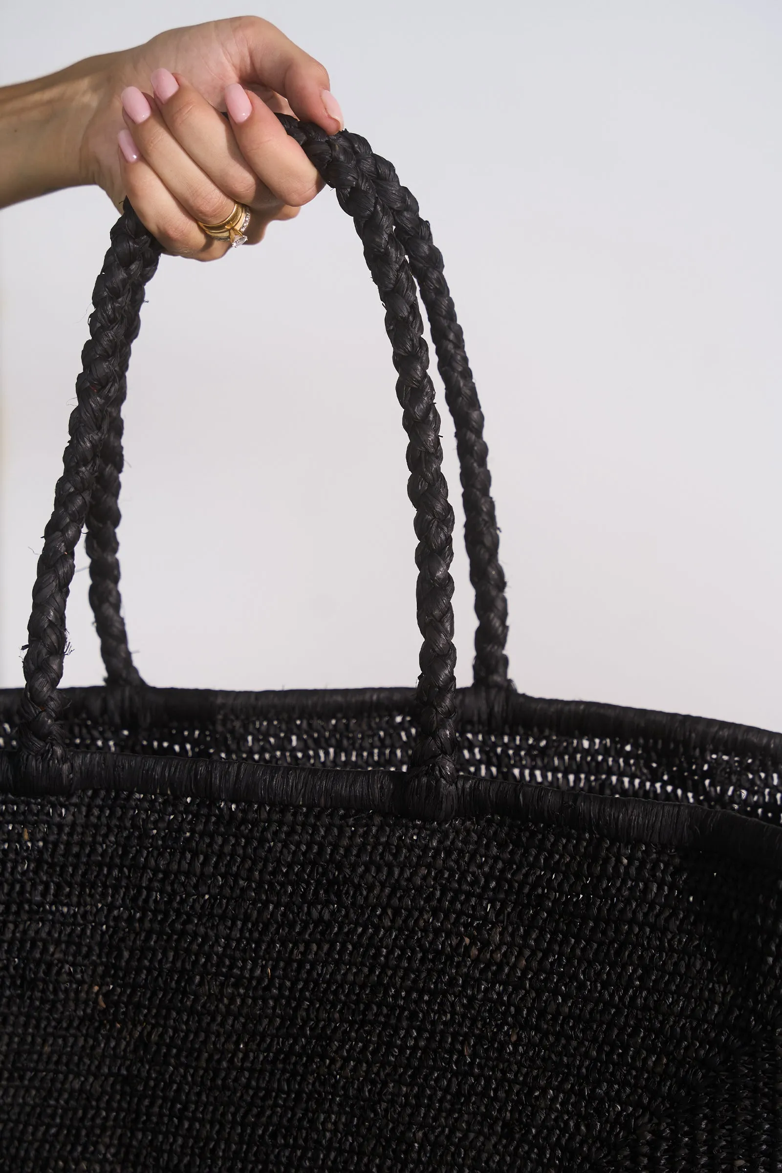 Sorrento Large Tote - Black
