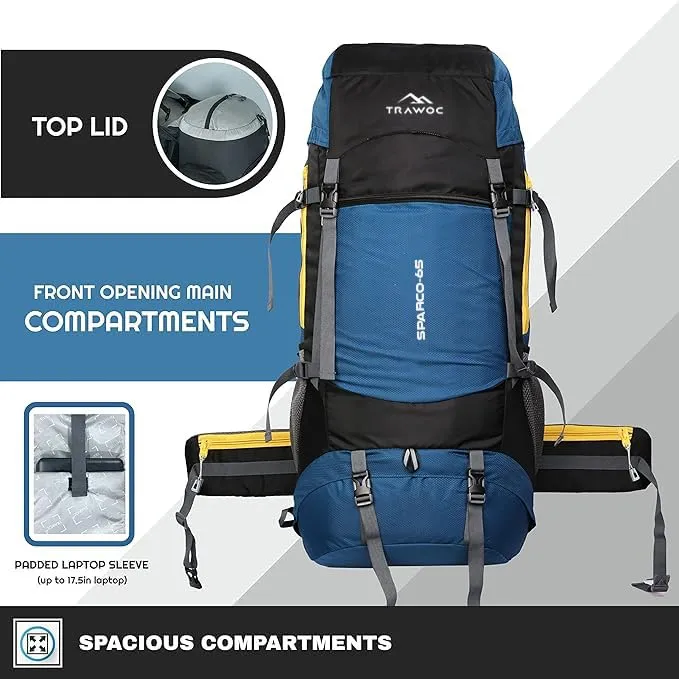 SPARCO-65 Rucksack - Englishblue