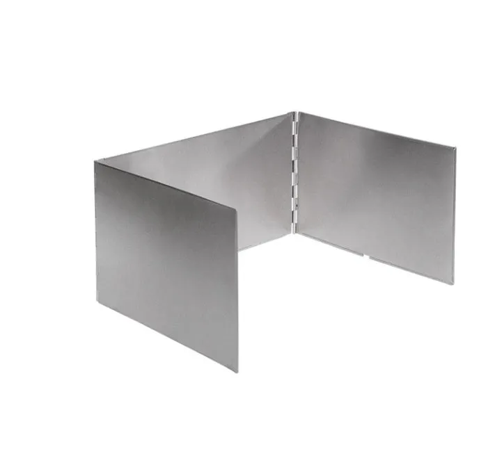 Stainless Steel Folding Mountain Picnic Gas Burner Windproof Plate