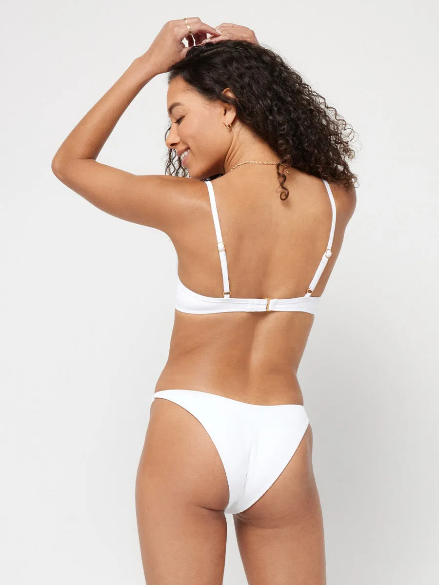 Stardust Top in White