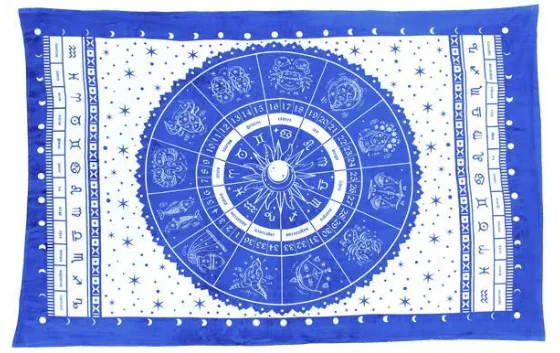 Starry Zodiac Tapestry