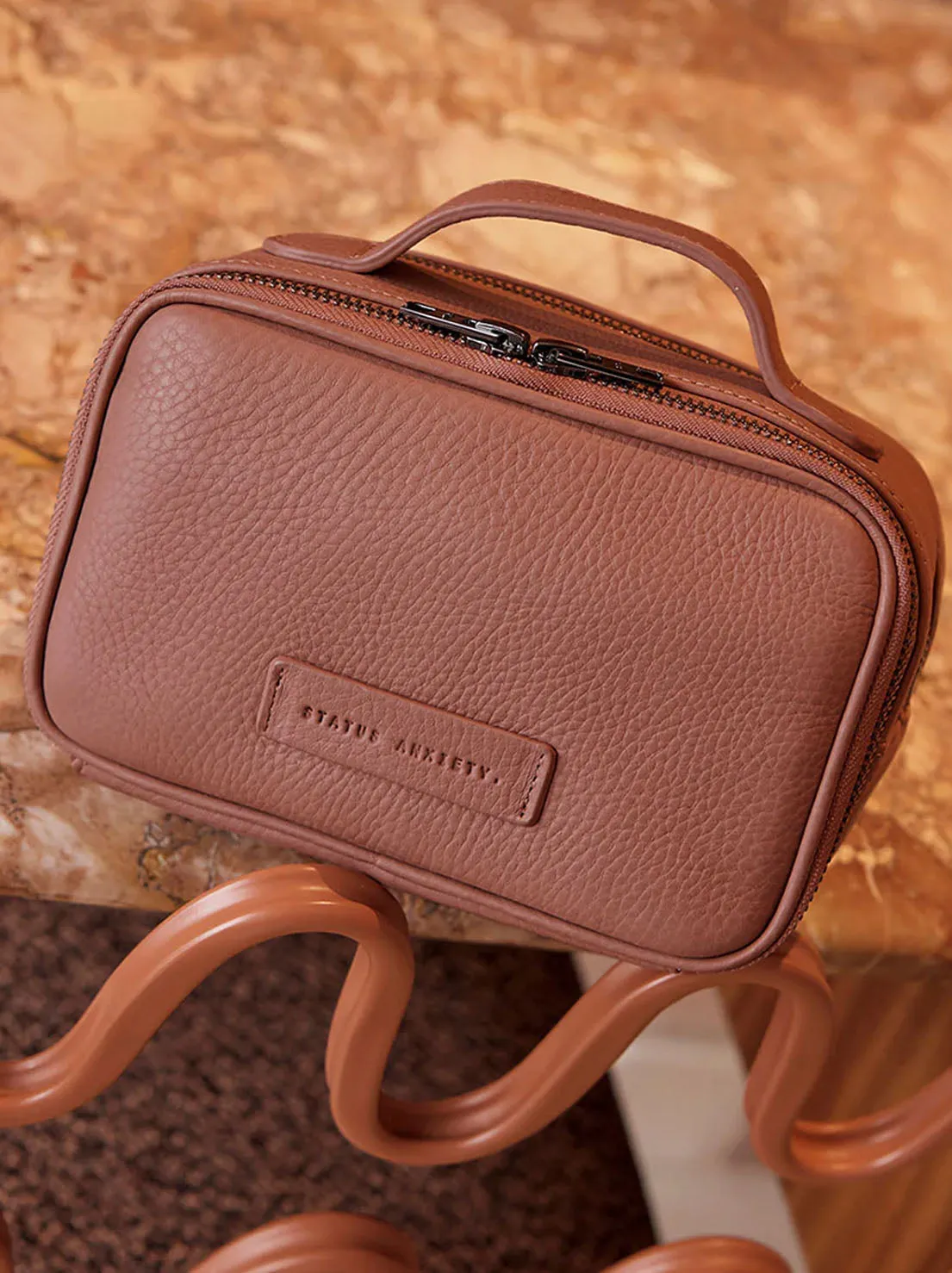 Status Anxiety - Sail On Toiletry Bag - Dusty Rose