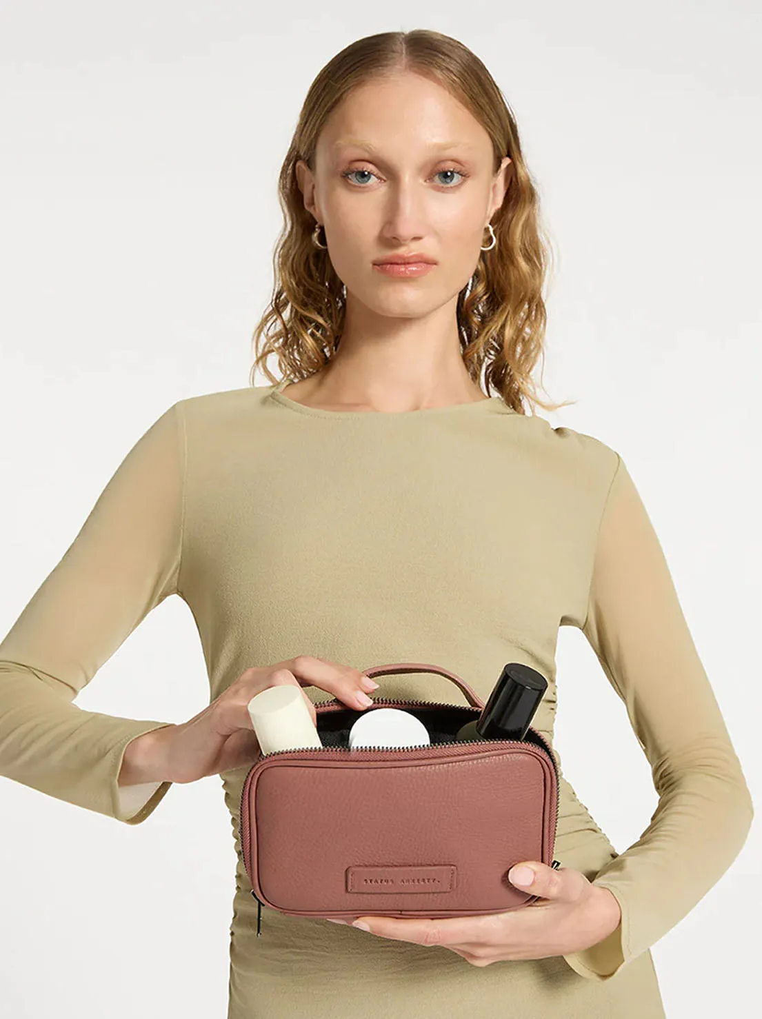 Status Anxiety - Sail On Toiletry Bag - Dusty Rose