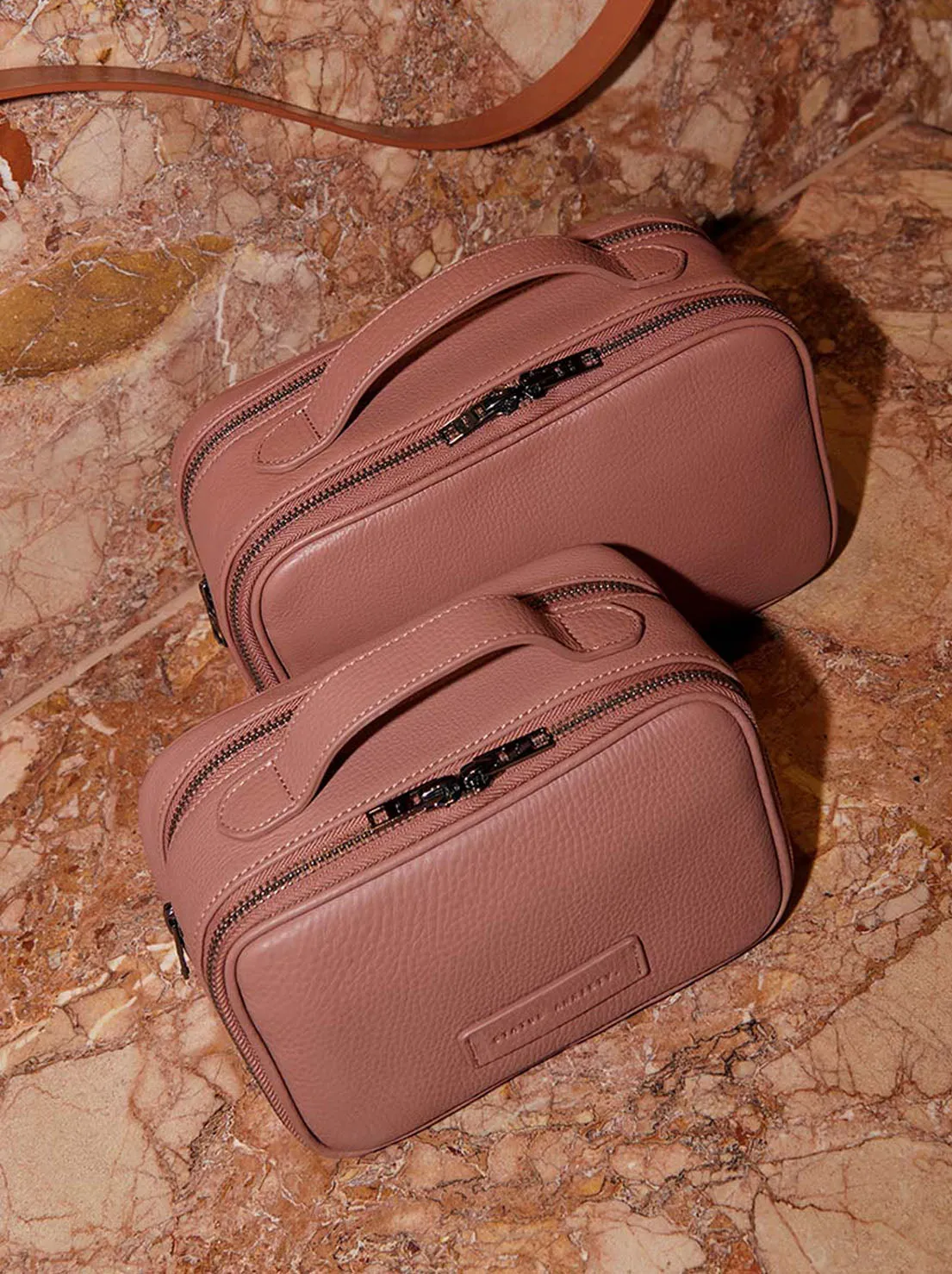 Status Anxiety - Sail On Toiletry Bag - Dusty Rose