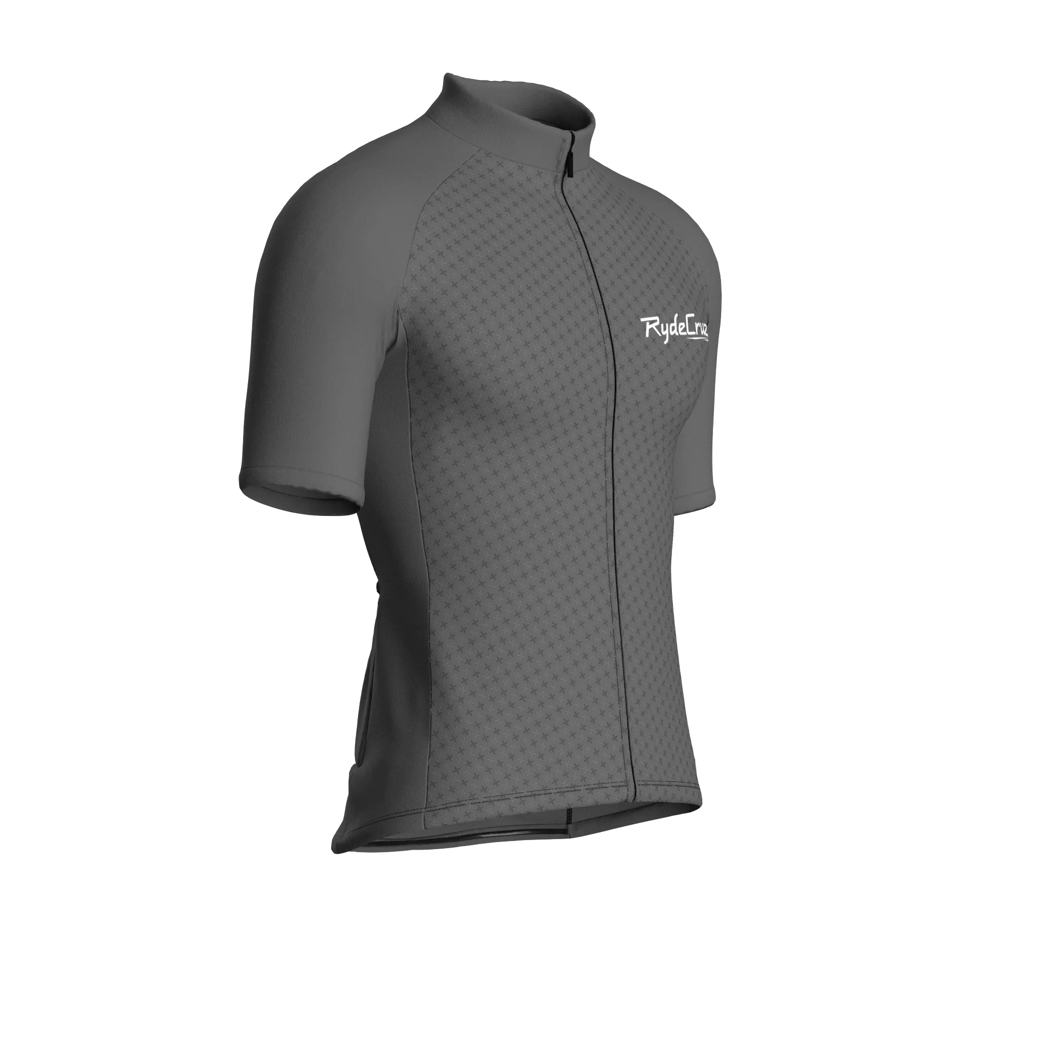 Stellar Grid | Ash Gray Male Short Sleeves Jersey