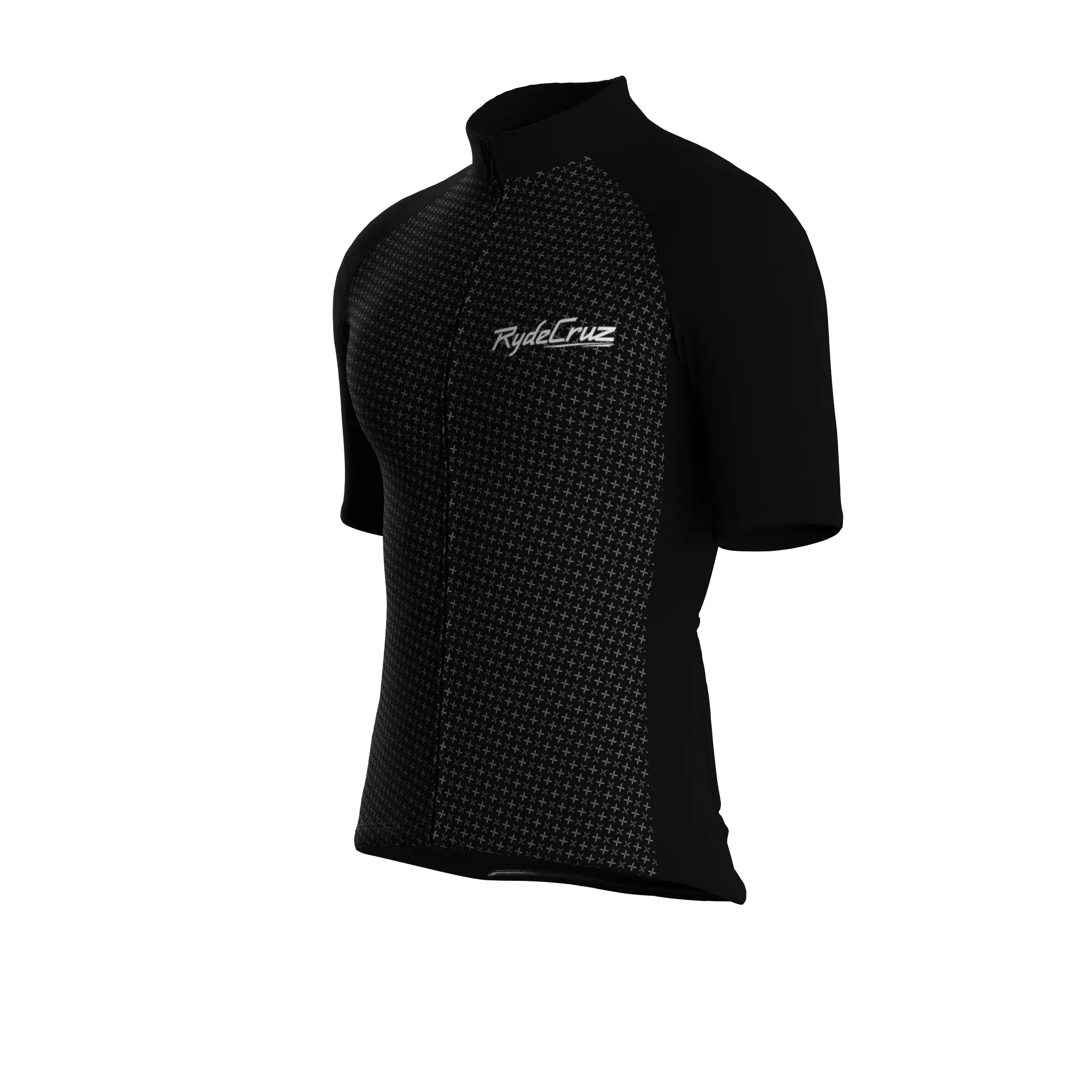 Stellar Grid | Black Male Short Sleeves Jersey