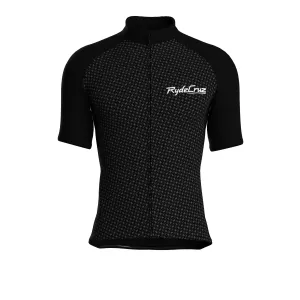 Stellar Grid | Black Male Short Sleeves Jersey