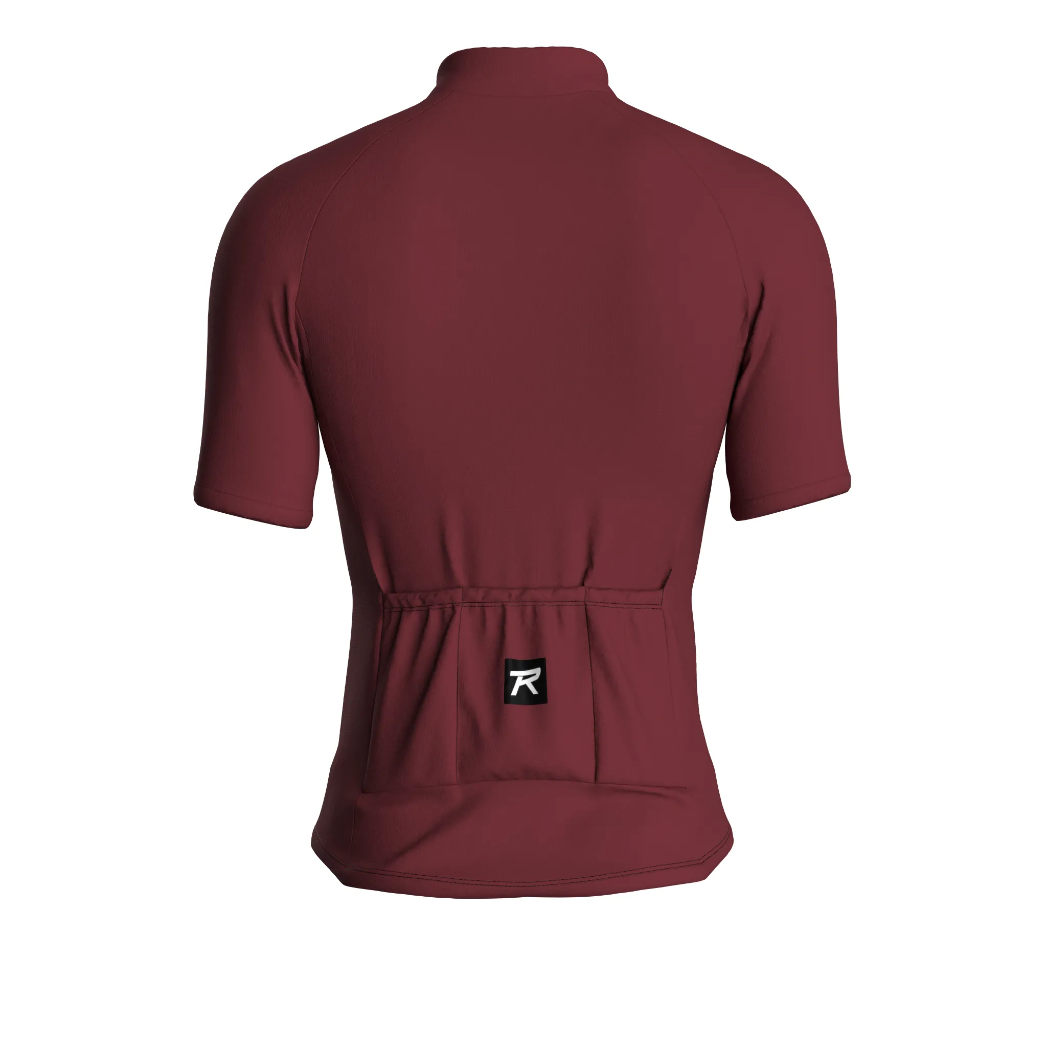 Stellar Grid | Wine Male Short Sleeves Jersey
