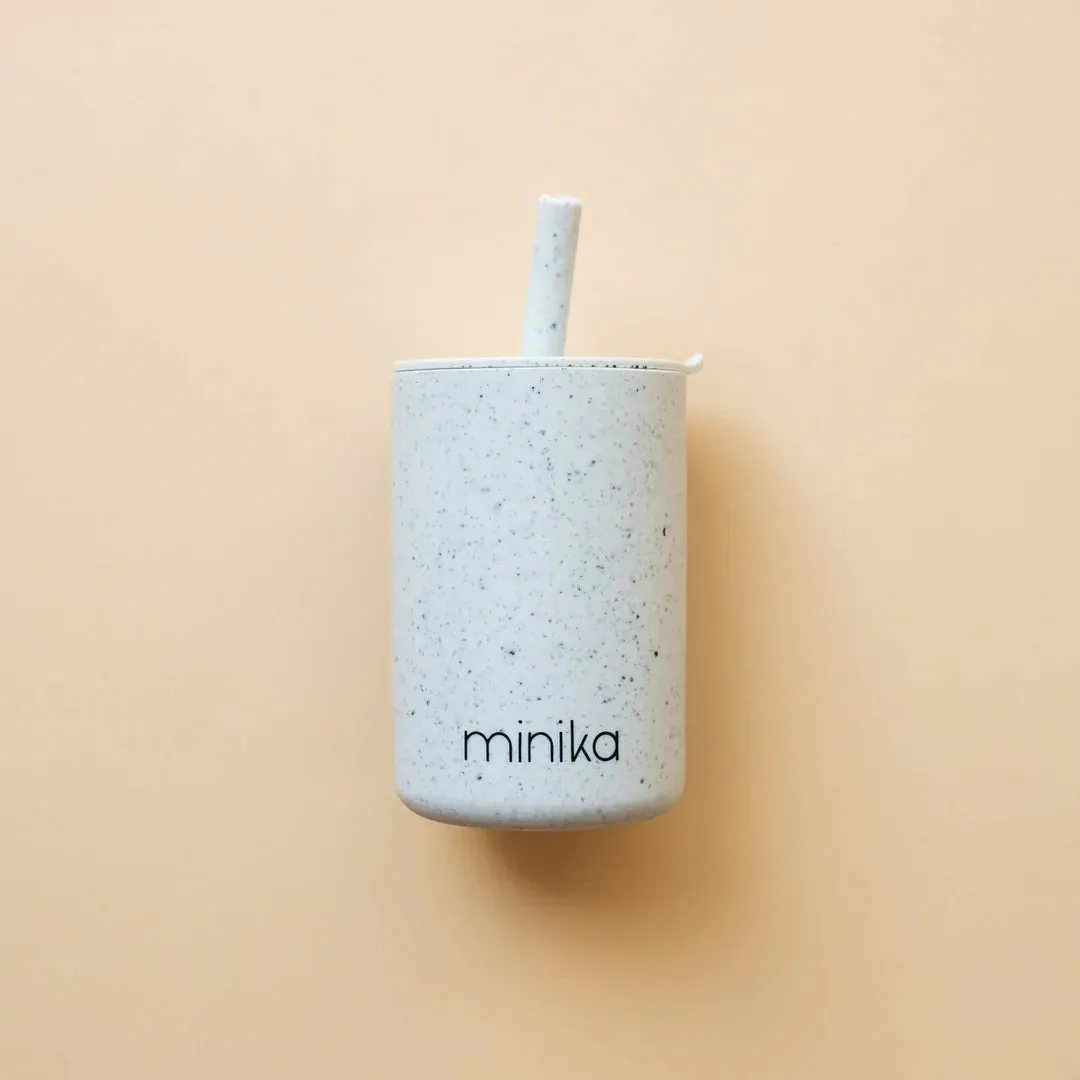 Straw Cup With Lid