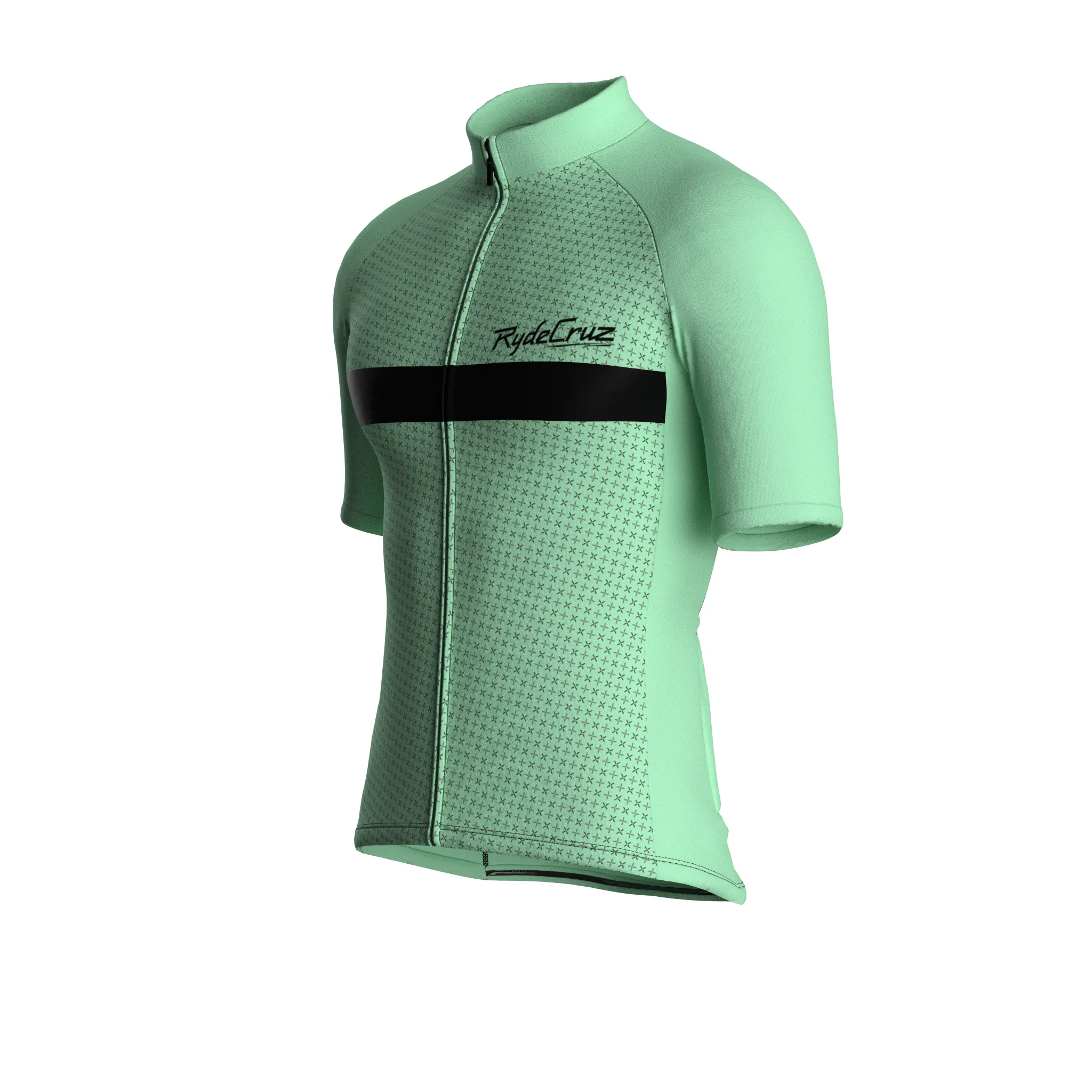 Stripe Dynamics | Seafoam Green Male Short Sleeves Jersey