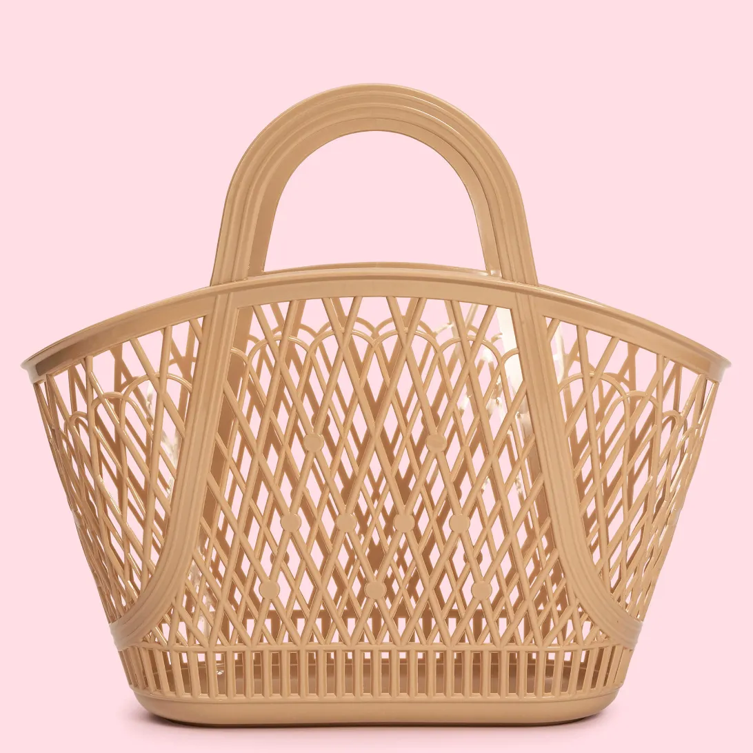Sun Jellies Betty Basket | Latte