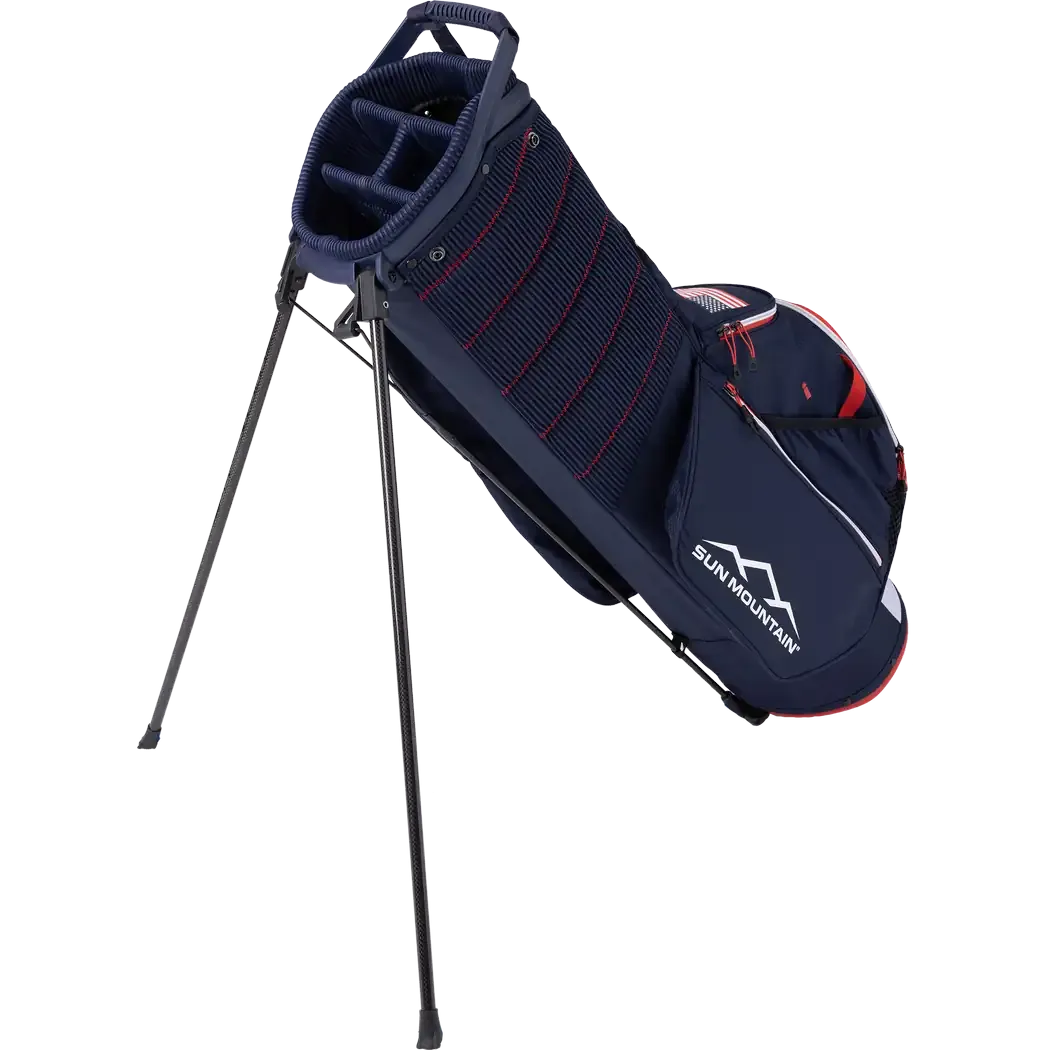 Sun Mountain 2024 3.5 LS Stand Bag Navy/White/Red USA