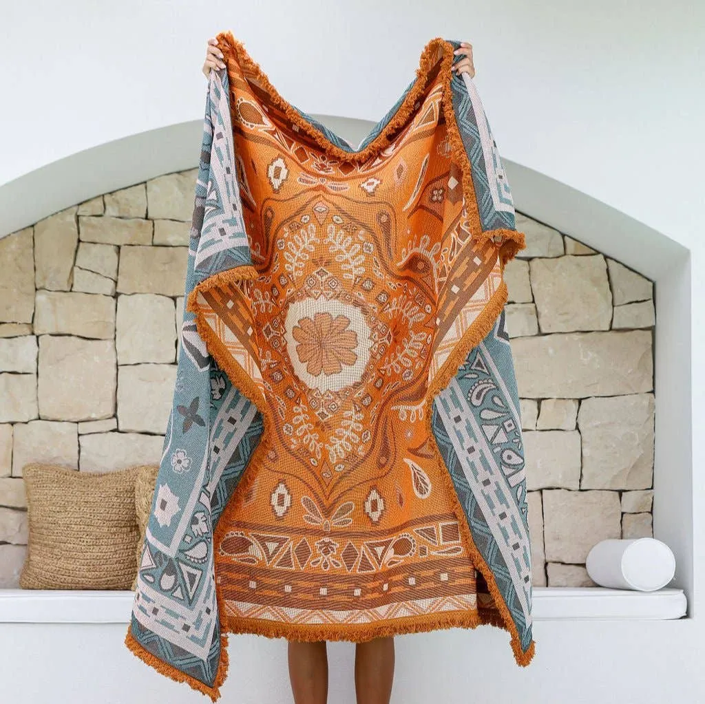 Sunni Scenes - Honey Picnic Rug