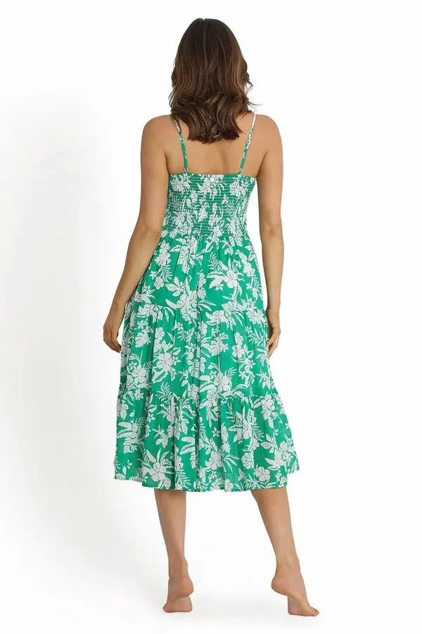 Sunseeker - Island Girl String Midi Dress