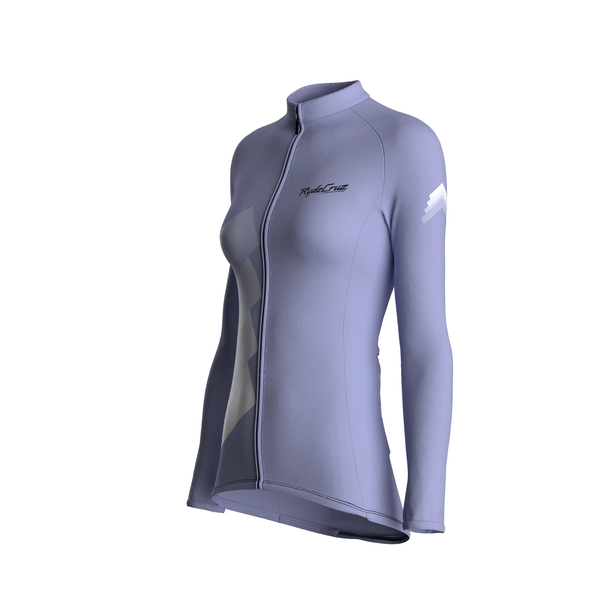 Synth Wave | Lavender Female Long Sleeves Jersey