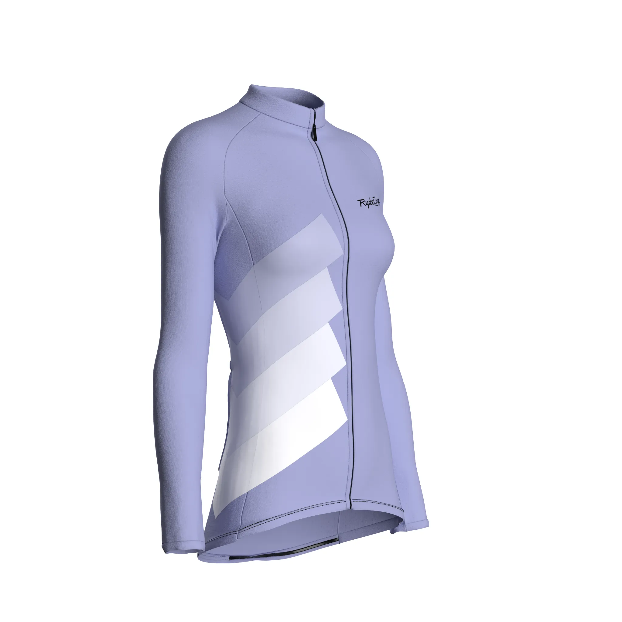 Synth Wave | Lavender Female Long Sleeves Jersey
