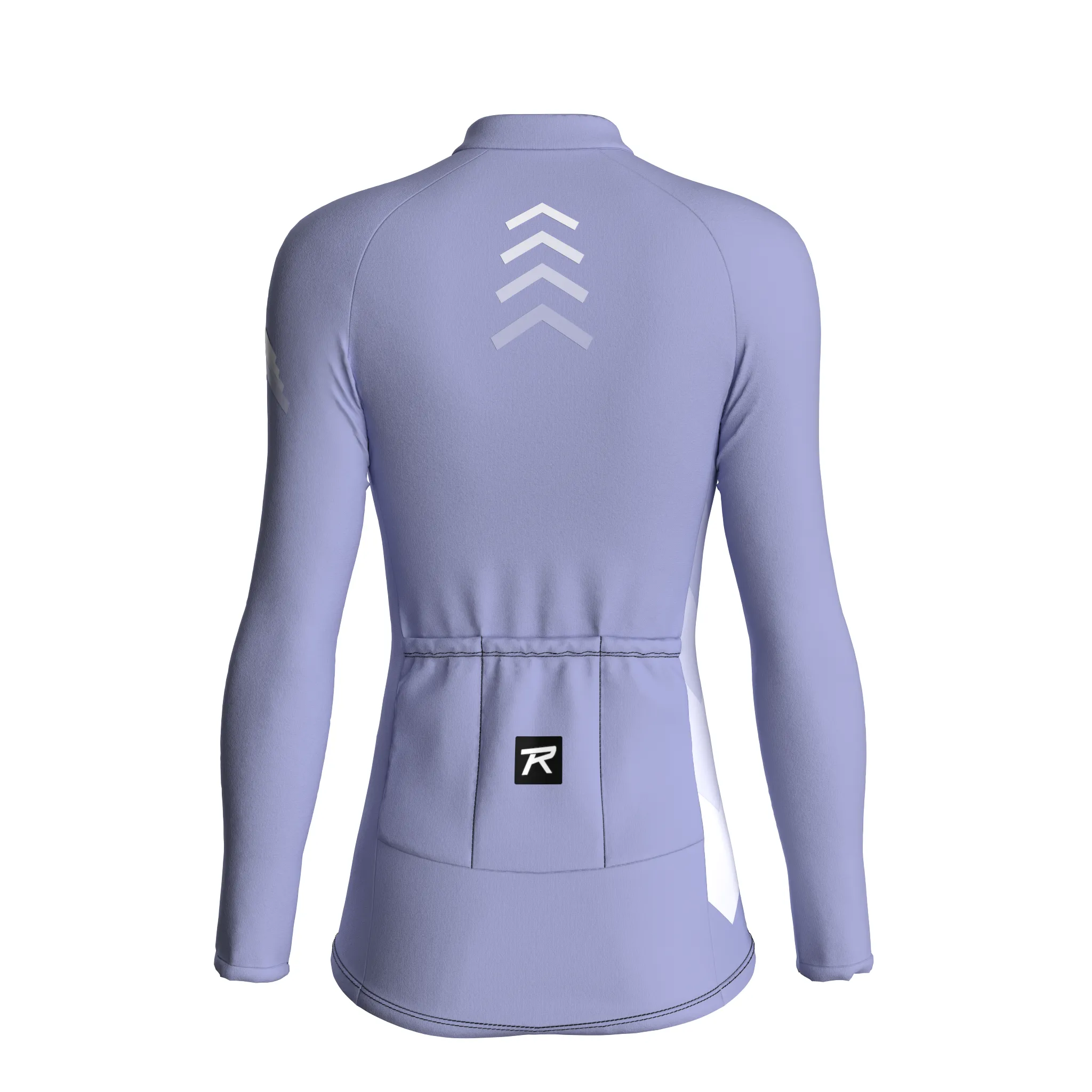 Synth Wave | Lavender Female Long Sleeves Jersey