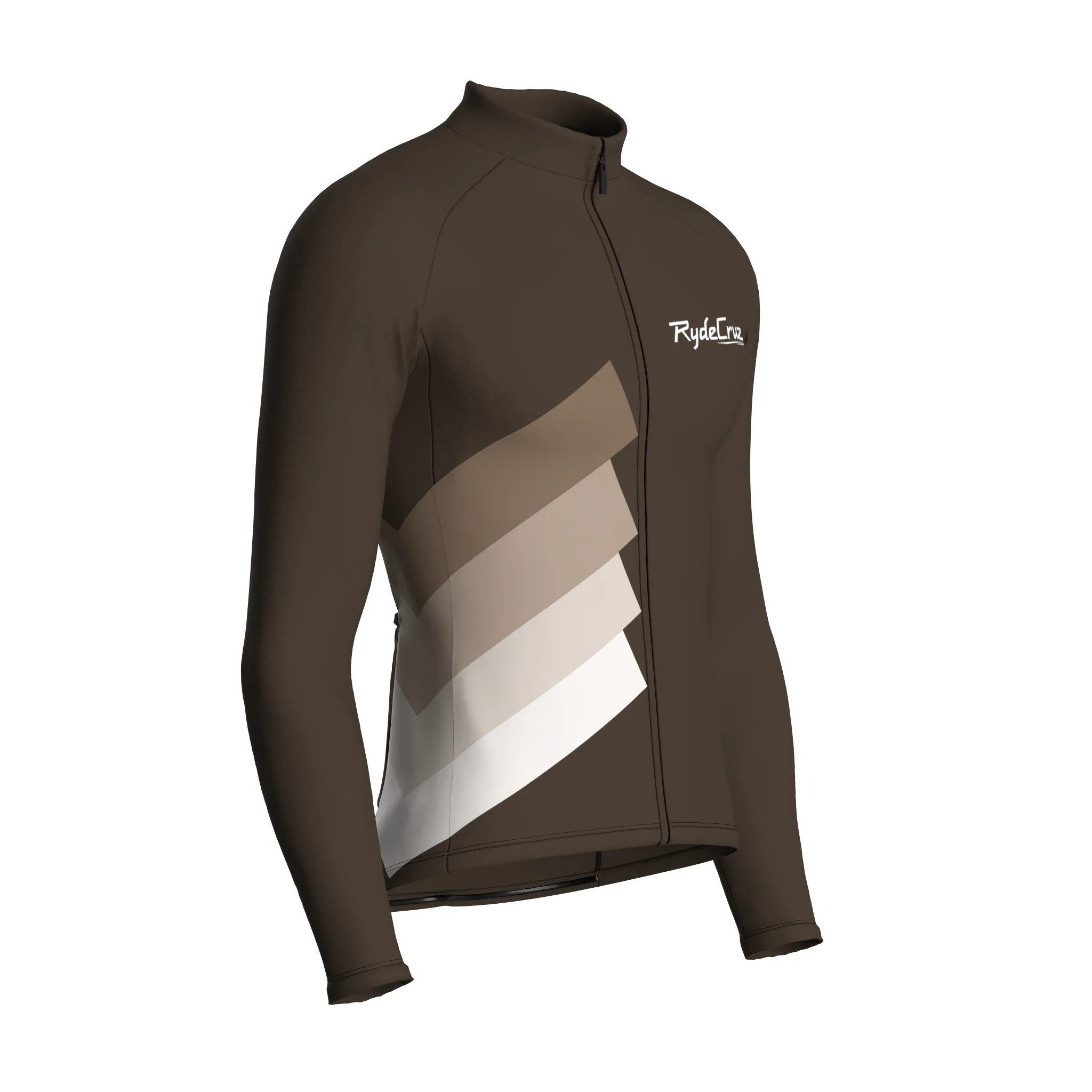 Synth Wave | Taupe Male Long Sleeves Jersey