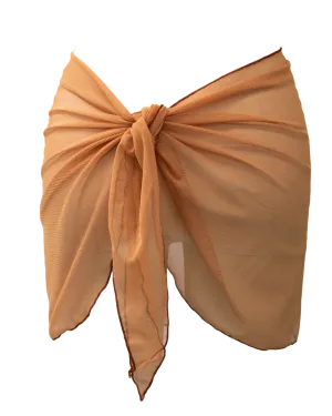 Tan Mesh Sarong