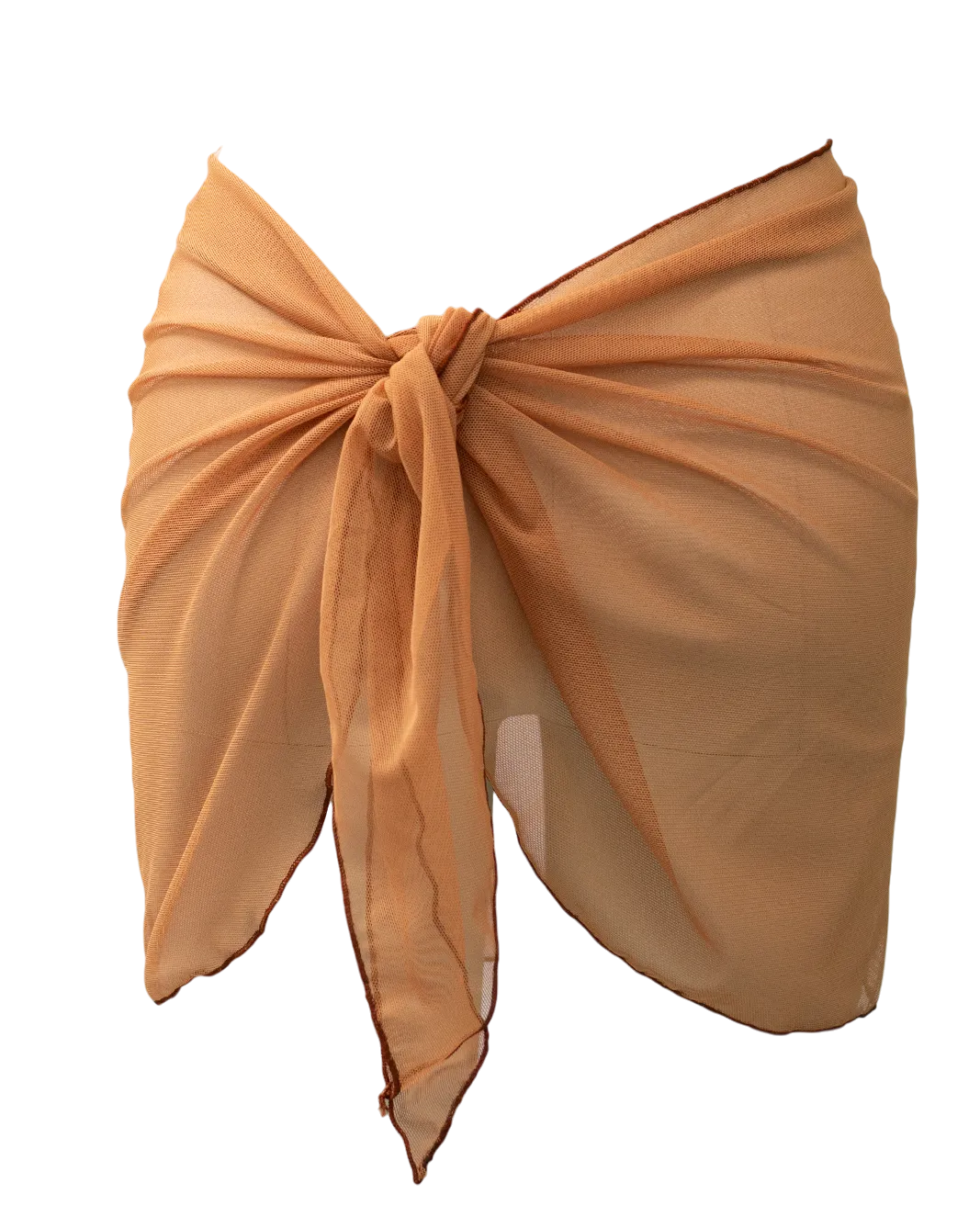 Tan Mesh Sarong
