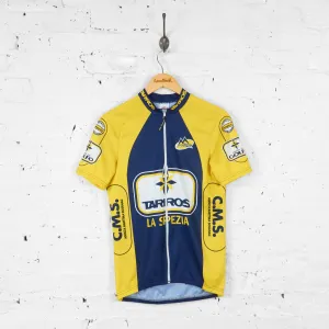 Tarros Cycling Top Jersey - Blue/Yellow - M