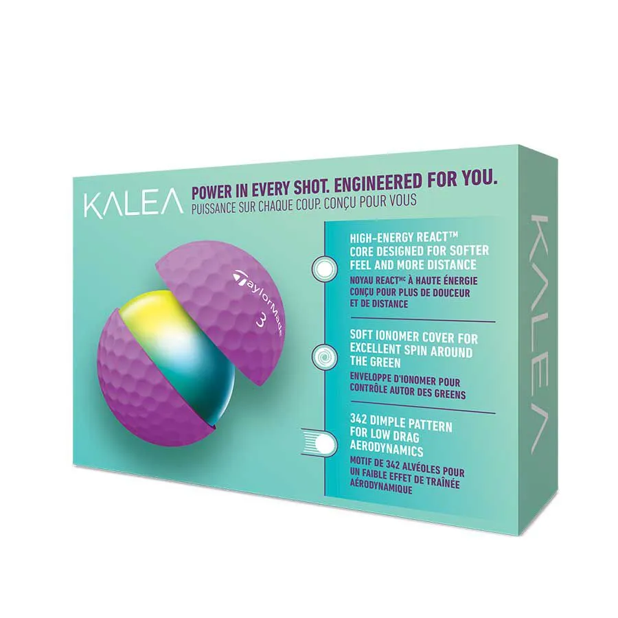 TaylorMade Kalea Womens Golf Balls Purple