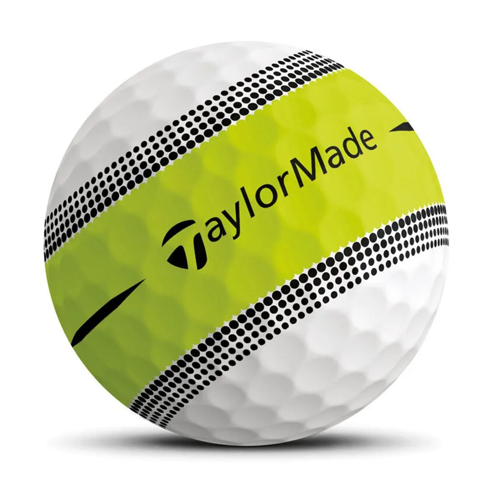 Taylormade Tour Response Stripe Golf Ball - Multi Colour