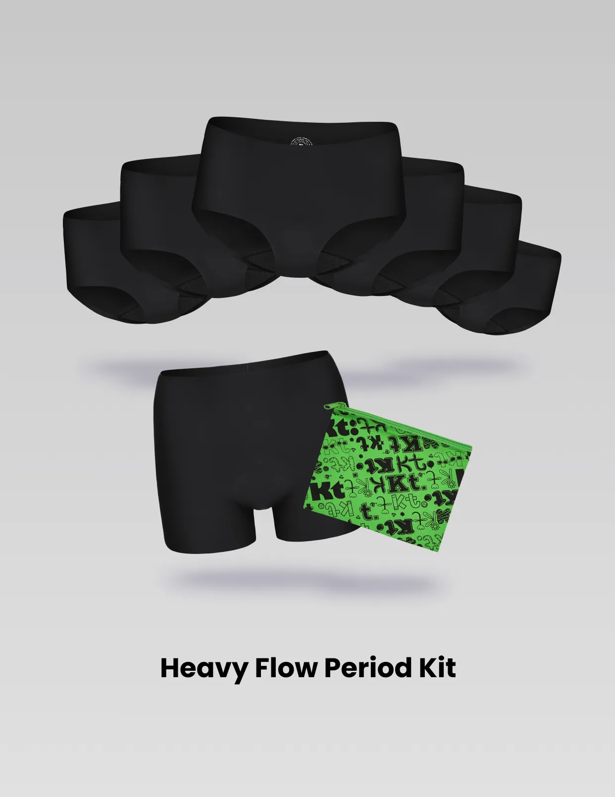 Teen Heavy Period Kit - Boyshort