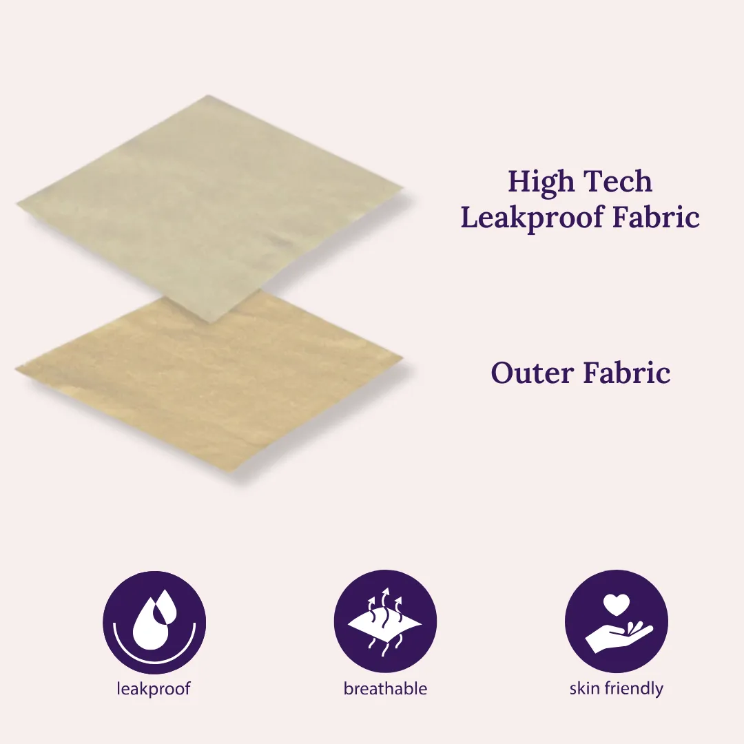 Teen LeakProof Daily Wear Panties | Brief Fit | Perfect For Unpredictable Periods | 3 Pack