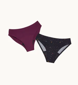 Teen Super Leakproof® No-Show Bikini 2-Pack