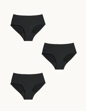 Teen Super Leakproof® No-Show Boyshort 3-Pack - Kit