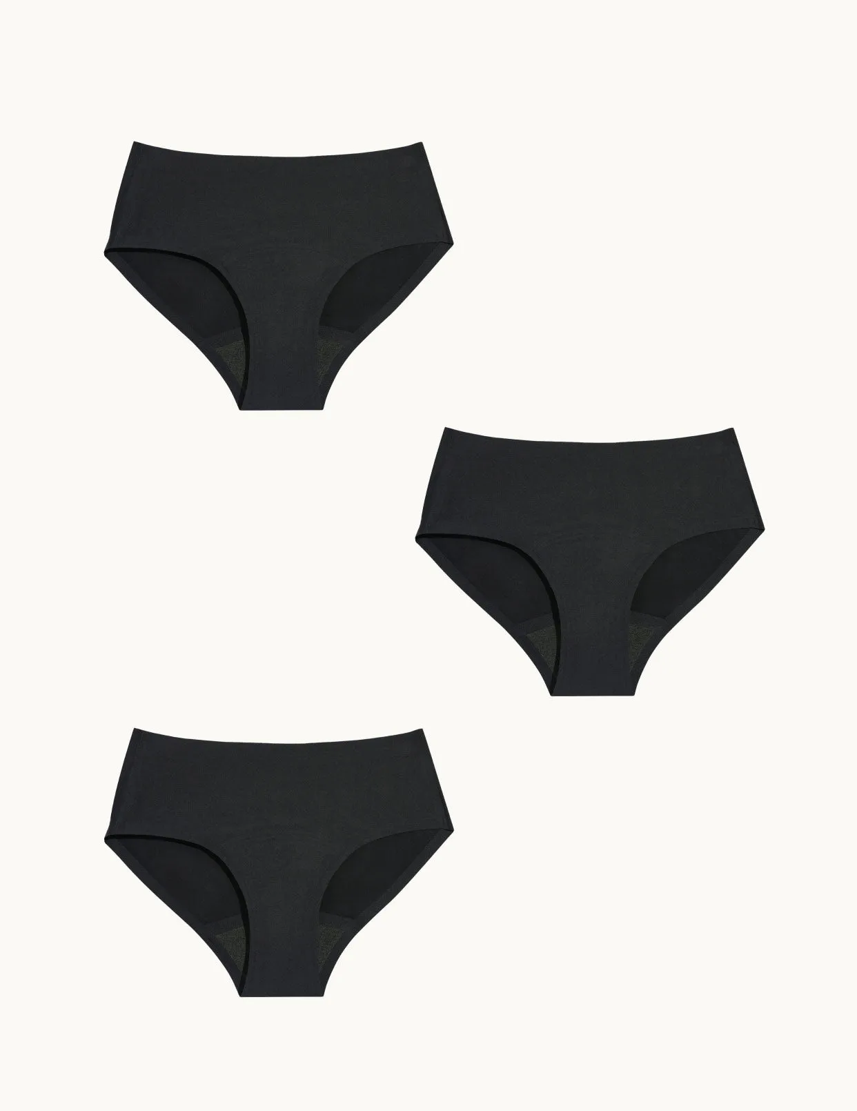 Teen Super Leakproof® No-Show Boyshort 3-Pack - Kit