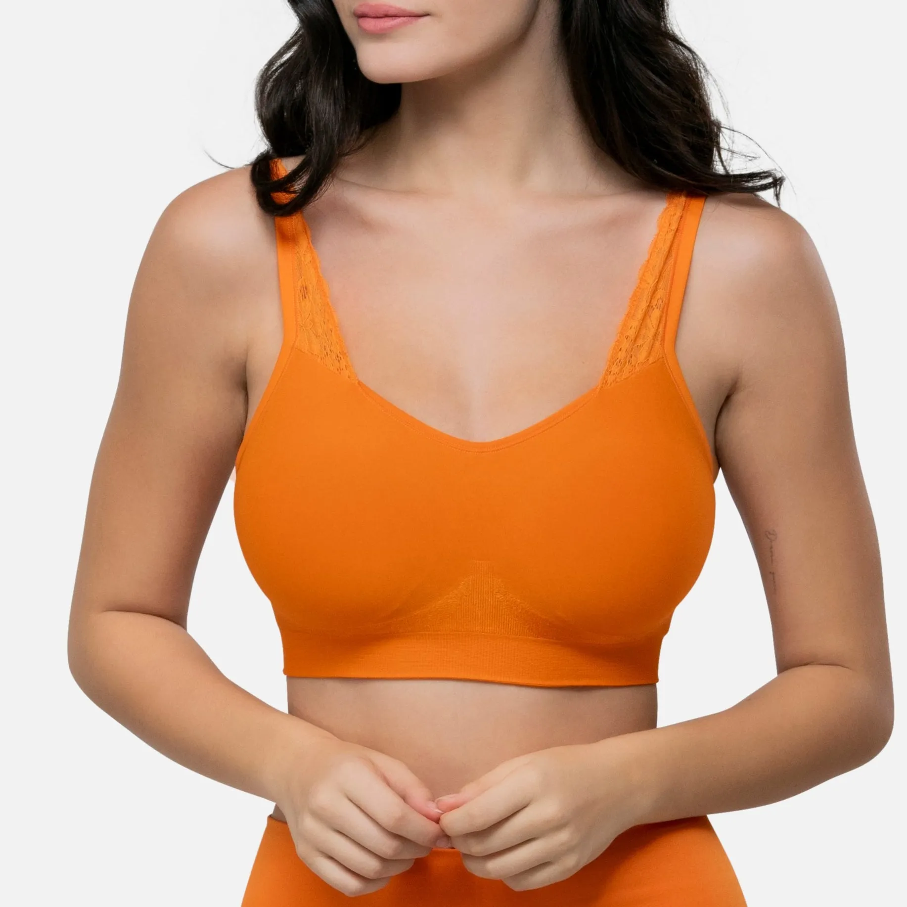 The Adjustable Comfort Bra (Lace Straps)