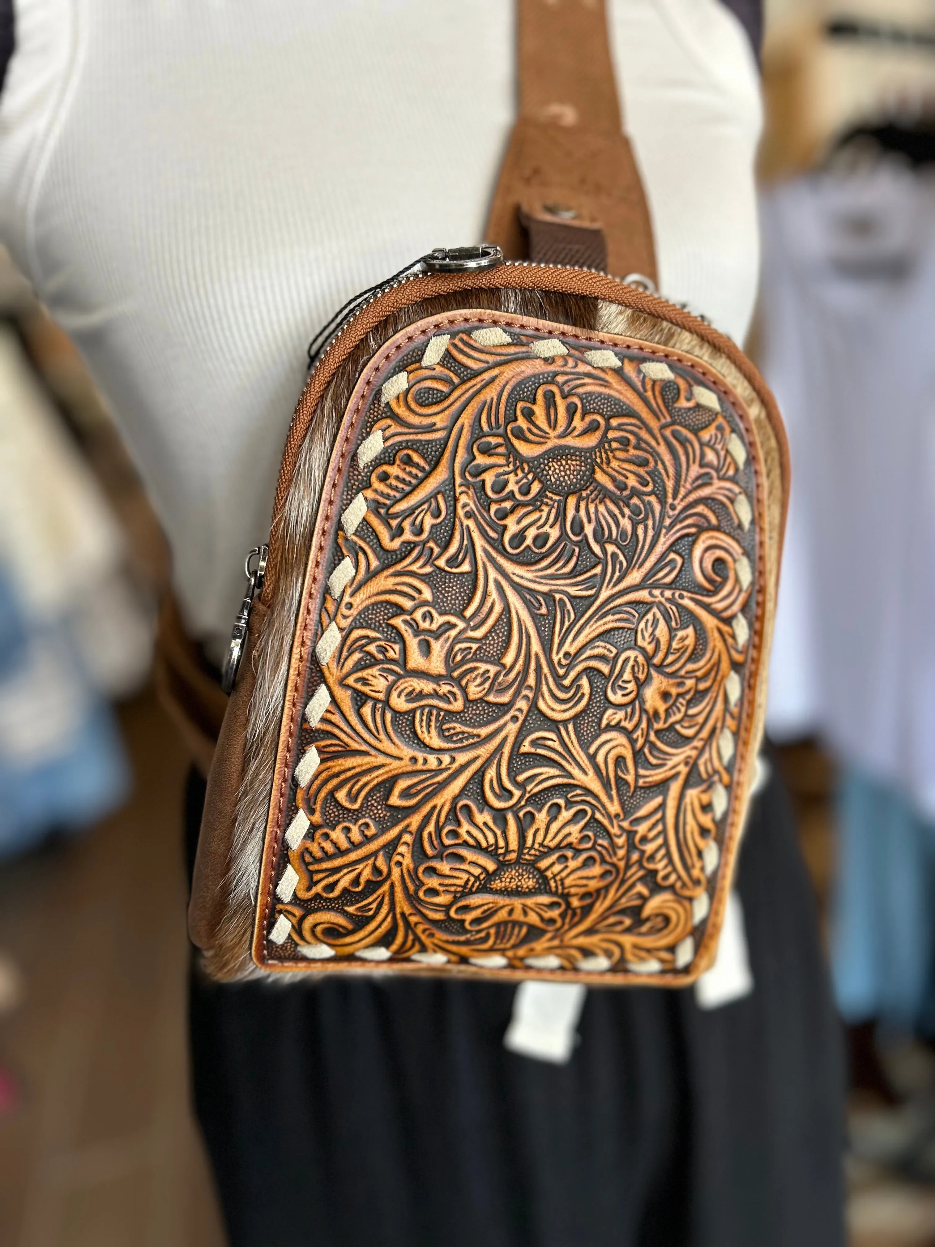 The Bandita Crossbody |Brown|