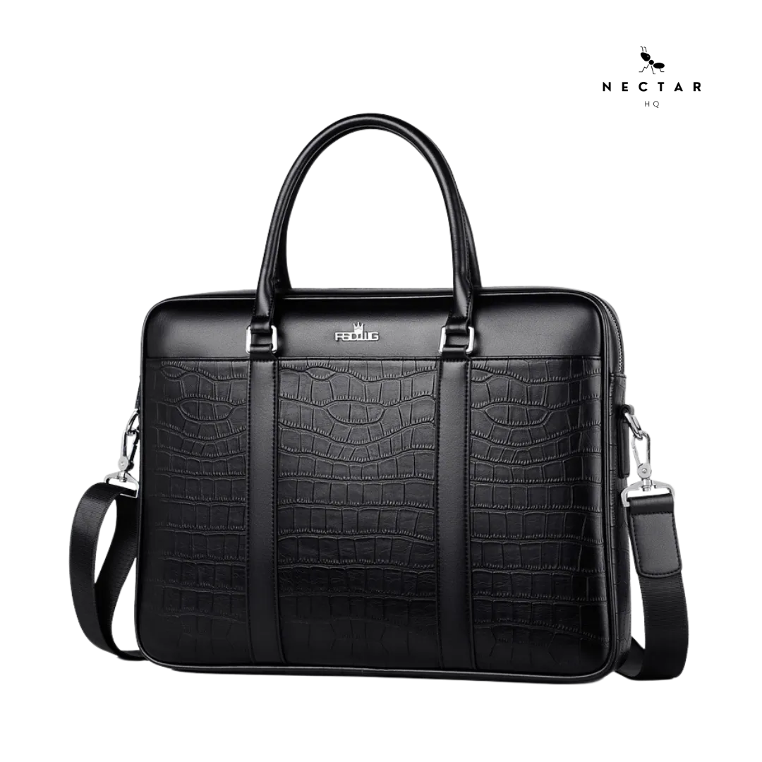 The Haute Black Dulcet Laptop Bag