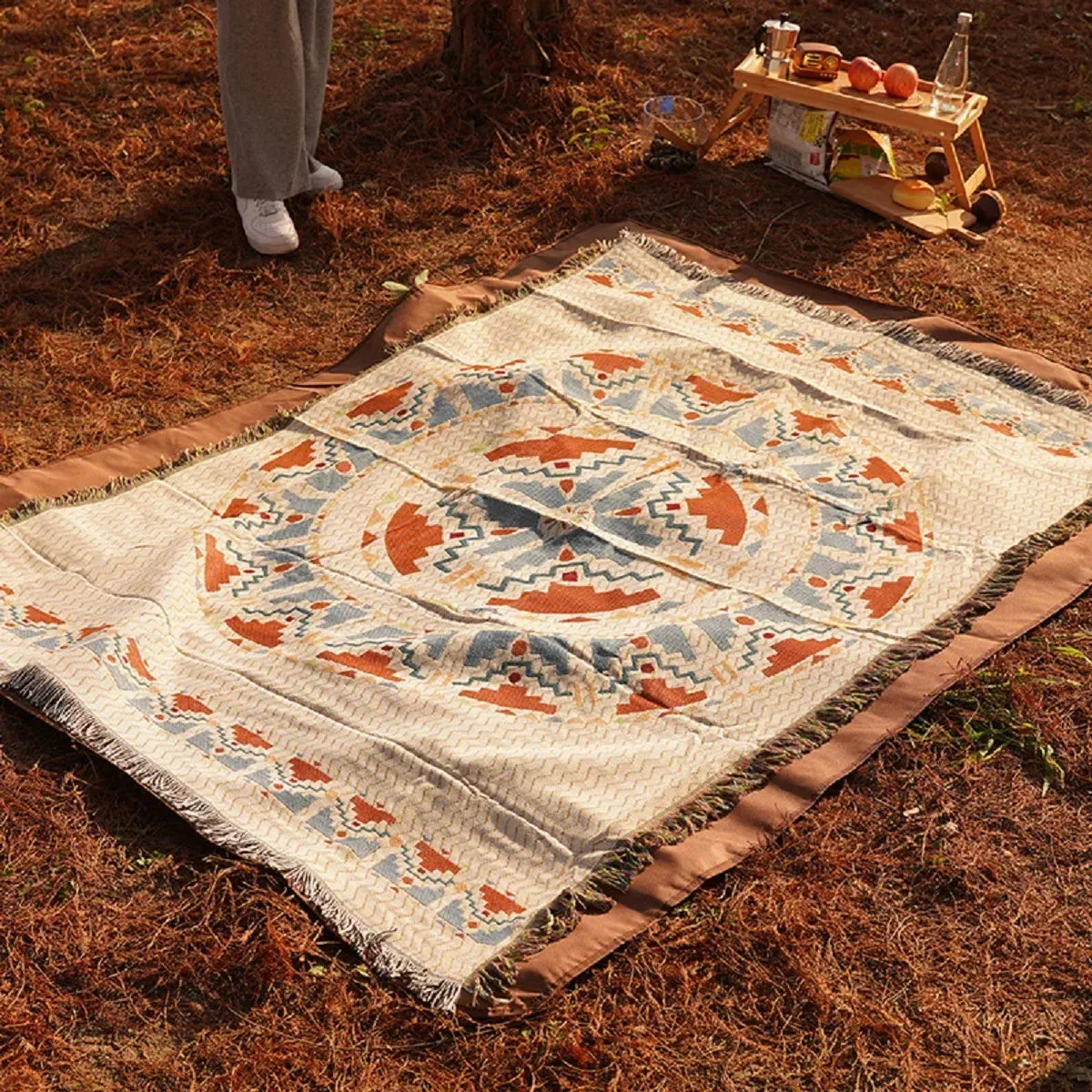 Thickened Outdoor Picnic Mat - Durable, Double-Sided, Moisture-Proof Blanket for Camping and Beach