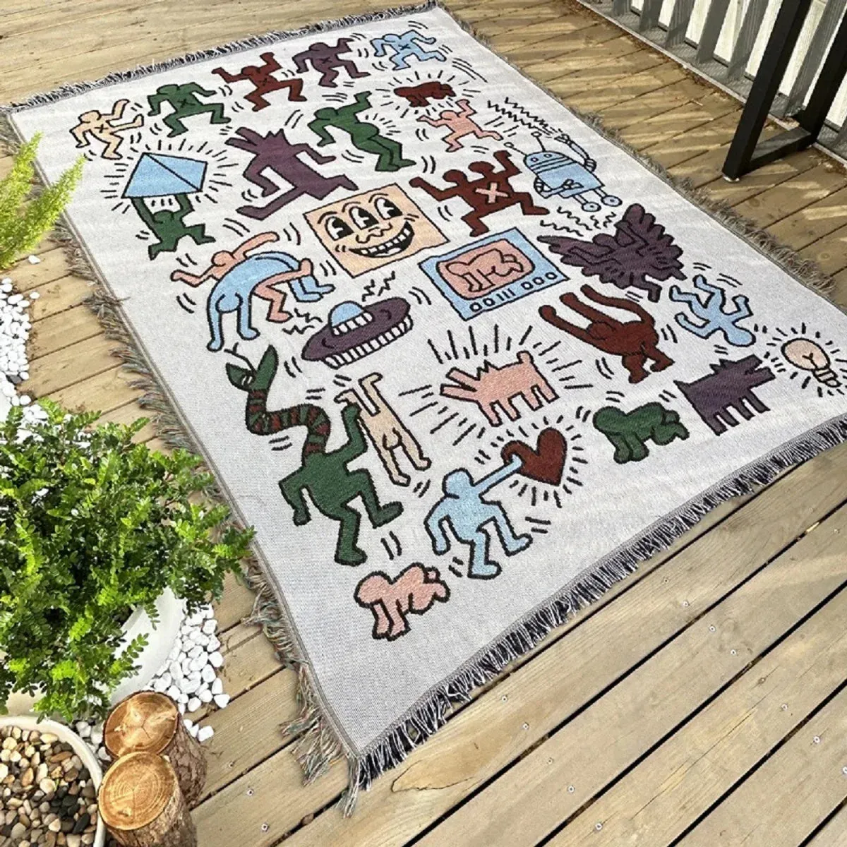 Thickened Outdoor Picnic Mat - Durable, Double-Sided, Moisture-Proof Blanket for Camping and Beach