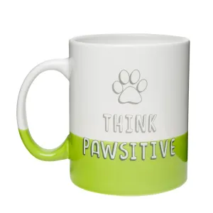 Think Pawsitive Ceramic Mug