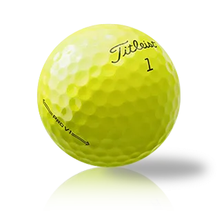 Titleist Pro V1 2021 Yellow
