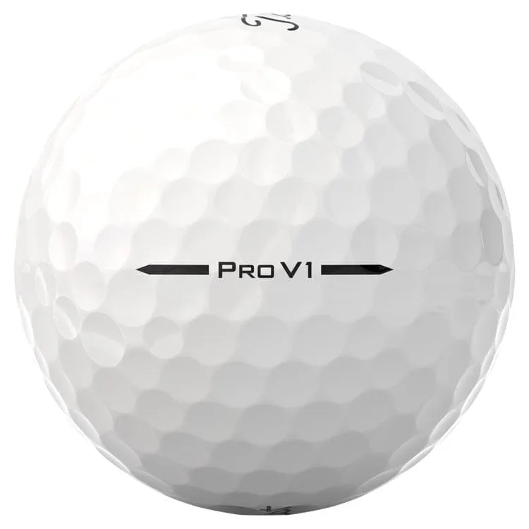 Titleist Pro V1 Blanco Pelotas de Golf 12Pk