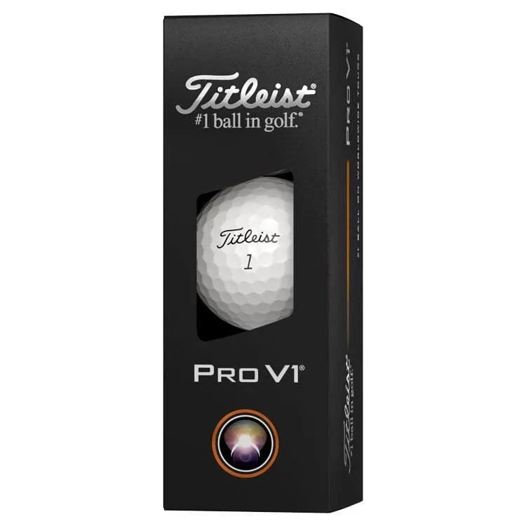 Titleist Pro V1 Blanco Pelotas de Golf 12Pk