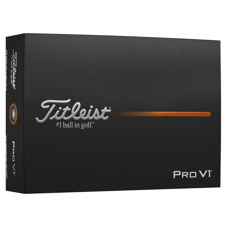 Titleist Pro V1 Blanco Pelotas de Golf 12Pk