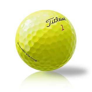 Titleist Pro V1X 2021 Yellow