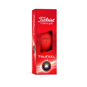 Titleist TruFeel Matte Red '24 Sleeve