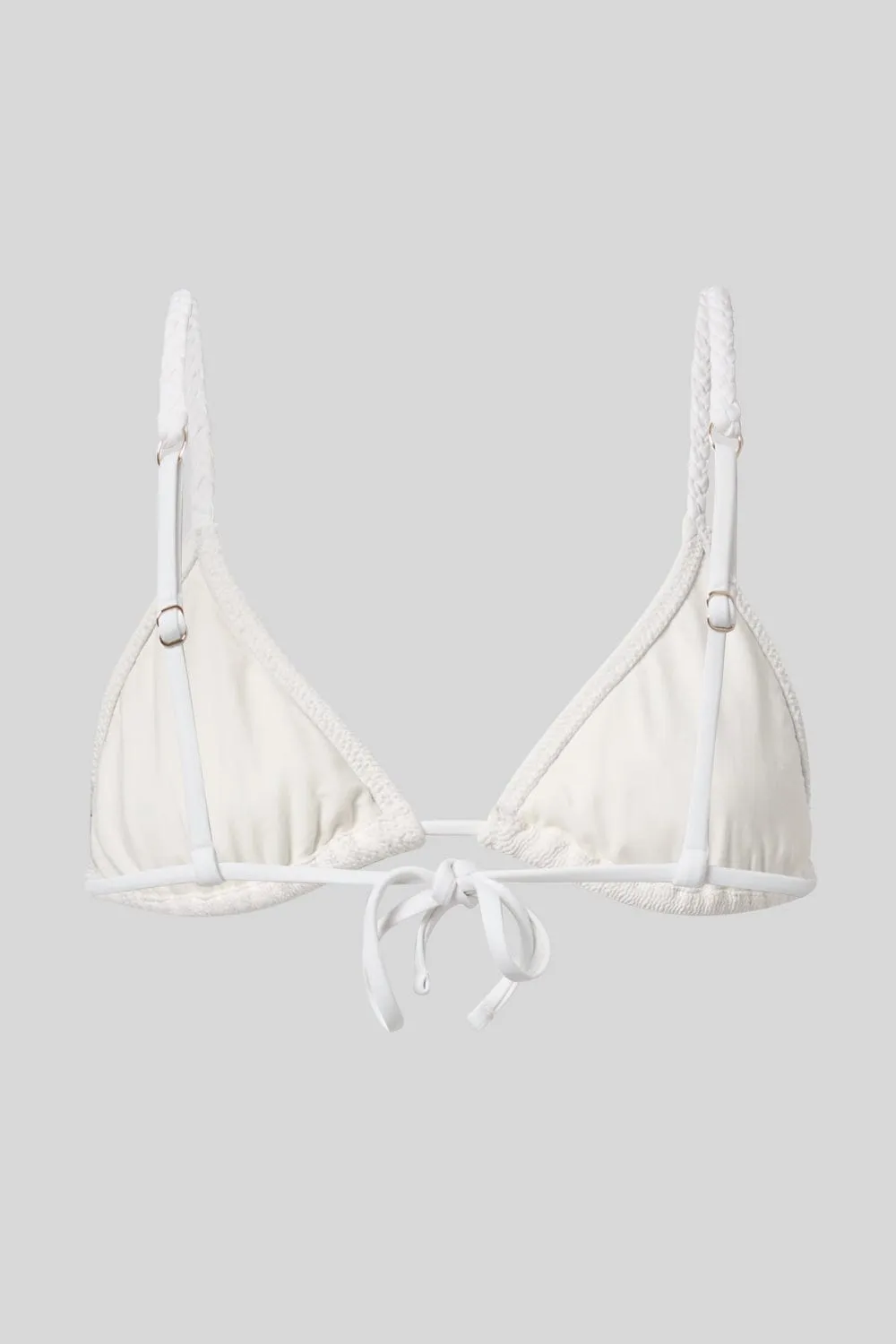 Tortuga Recycled Polyamide Bikini Top | Nude