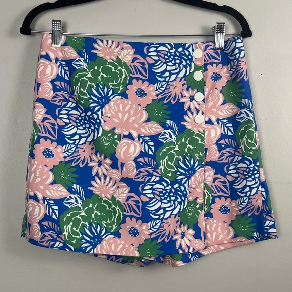 Tory Burch Tory Sport Golf Floral Printed Golf Skort size small