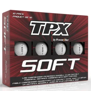 TPX Soft Golf Balls (12 Pack)