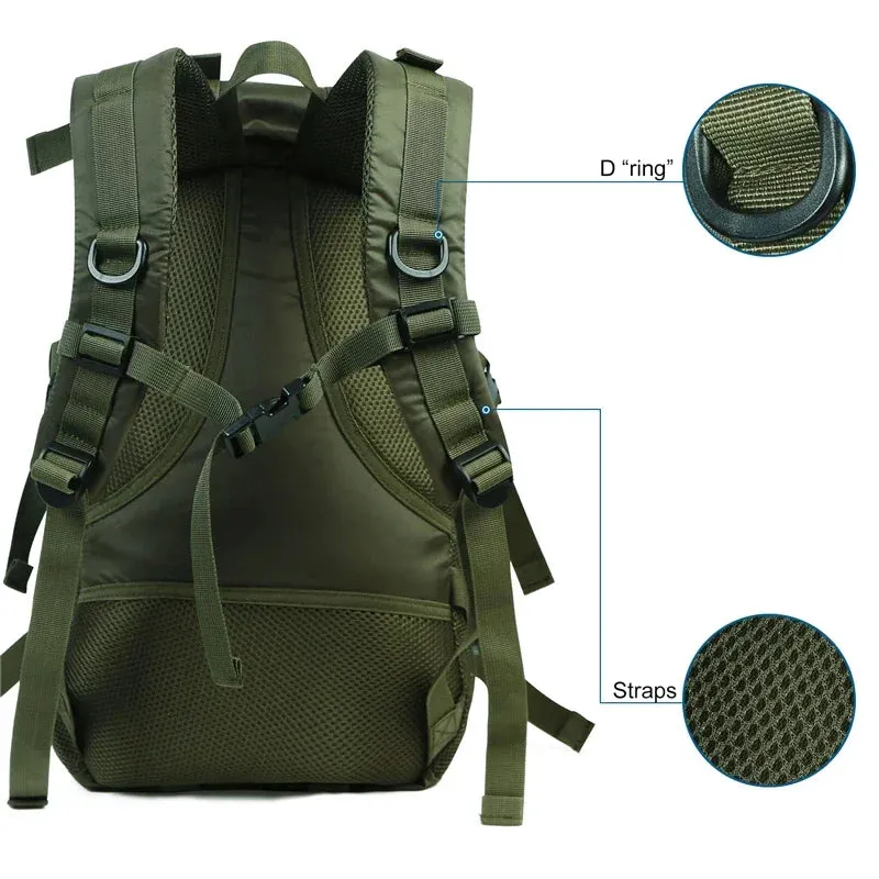 Travel Hiking Backpack  Trekking Camping Backpacks Waterproof Hiking Daypack Lightweight  Outdoor Sport