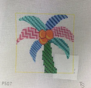 Two Sisters Needlepoint P-S07 Painted Stitches Palm