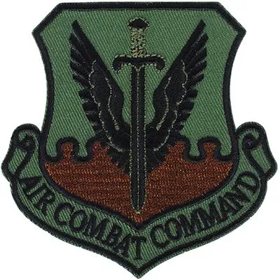 US Military USAF Air Command Subdued Patch